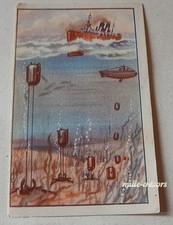 CHROMO Image Chocolat L'AIGLON : les SOUS-MARINS N°38 Mouillage des mines