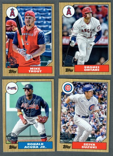 2022 topps update 1987 - update,