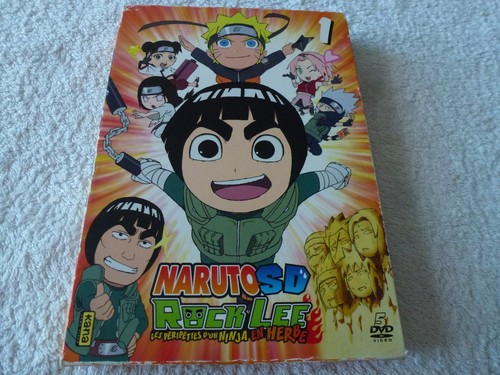 Dvd naruto rock lee - dvd, lee,