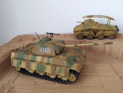 Lot char panther - char, tank
