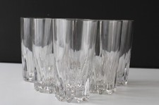 6 Bayel Royale Champagne Crystal Orangeade Glasses Model Vivienne 