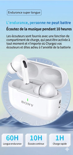écouteurs sans fil bluetooth - sans,