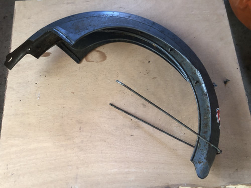 Garde boue arrière mobylette - boue,