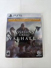 Assassin's Creed Valhalla -- Gold Edition SteelBook (Sony PlayStation 5, 2020)