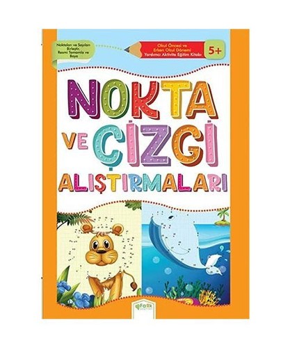Nokta cizgi alistirmalari - nokta, ve