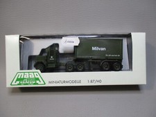 LG2239 Herpa MAAG HO GMC Military Truck US Army Container Transport Milvan