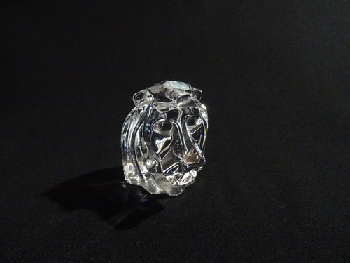 Tete lion cristal signe - tete, en
