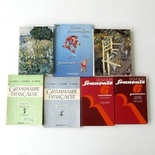 LOT 7 livres scolaire