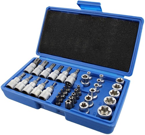 Coffret douille embout torx - et,