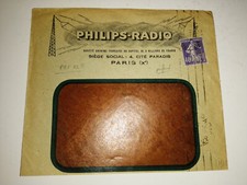 Antique 1920s Philips Radio Advertising Envelope