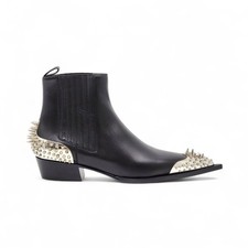 Christian Louboutin Cheliviss Meteor (Météore) Bottes Chelsea Cuir Ue 43 US 10