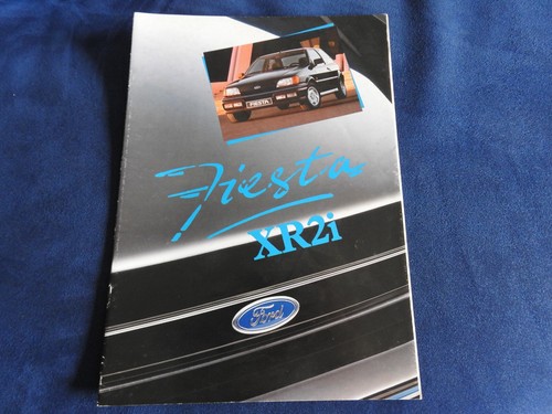 Catalogue ford fiesta xr2 - fiesta, i