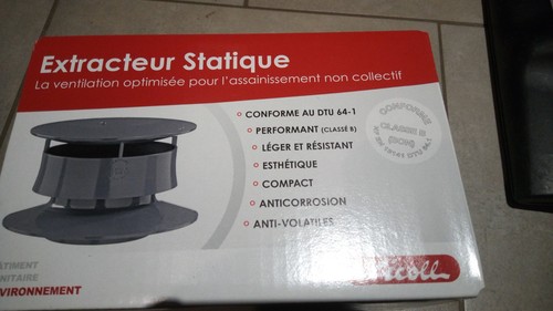 Extracteur statique nicoll - extracteur,