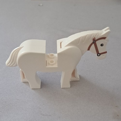 Lego cheval blanc figurine - lego,