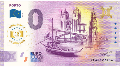 Billet souvenir 2025 portugal - 2025,