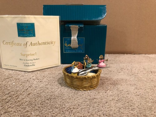 Wdcc cinderella mice sewing - wdcc,