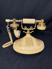 Landline Phone Floral Empress 1973 Telephone American Telemarketing Co
