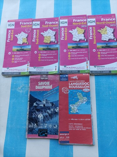 Lot cartes ign - cartes,