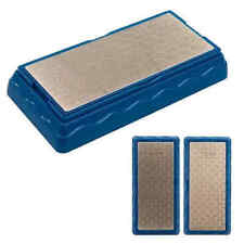 Pierre à aiguiser d’affûtage diamant double-face 400 / 1000