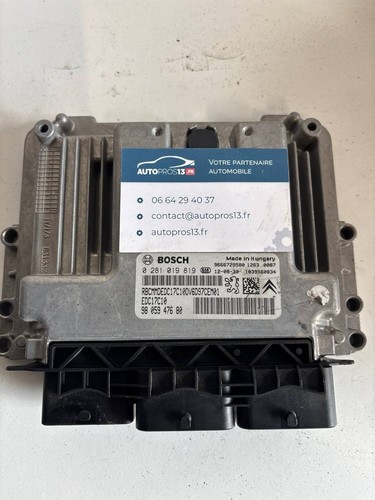 Calculateur moteur ecu citroen - moteur,
