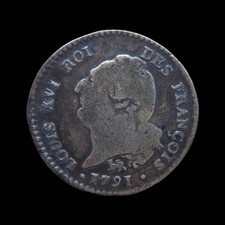 Pièce 15 Sols Argent Louis