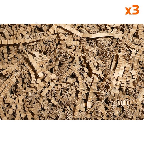 Frisure papier kraft brun pour