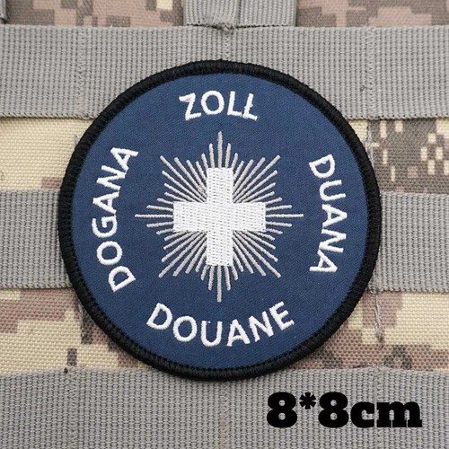 Patch écusson brodé douane - Écusson,