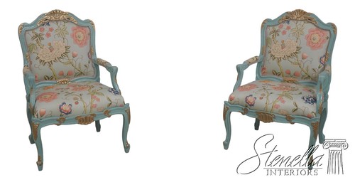 74464 pair french louis xv - french,