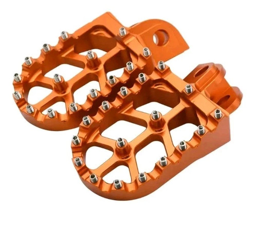 Reposes pieds ktm orange - reposes-pieds,