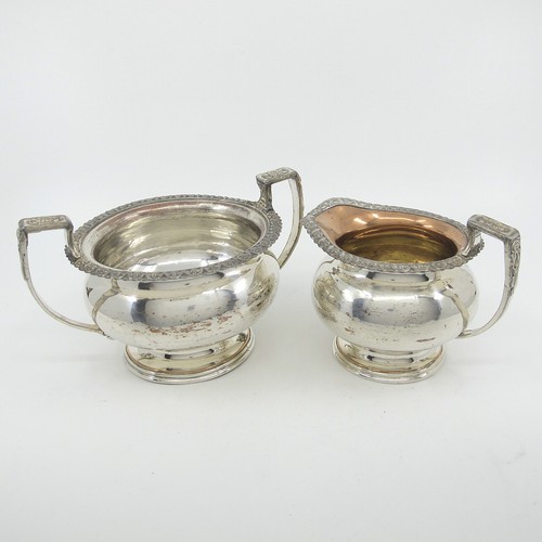 19c old sheffield - plate, pair