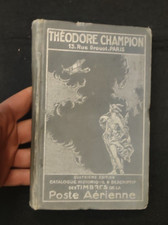 THEODORE CHAMPION AIR POST STAMP CATALOGUE 1925 AIR POST