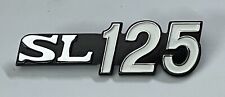 SL125 Side Cover Badge for HONDA Brand New Metal SL 125 Emblem HS29