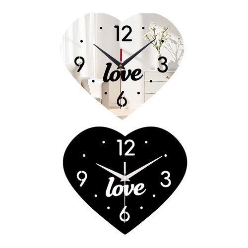 Horloge murale silencieuse - , et