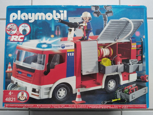 4821 playmobil pompier - playmobil,