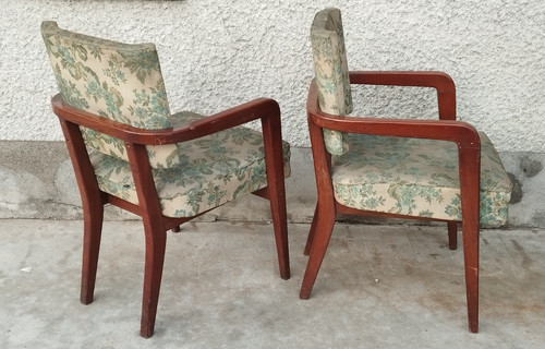 Paire fauteuil design 40 - fauteuil,