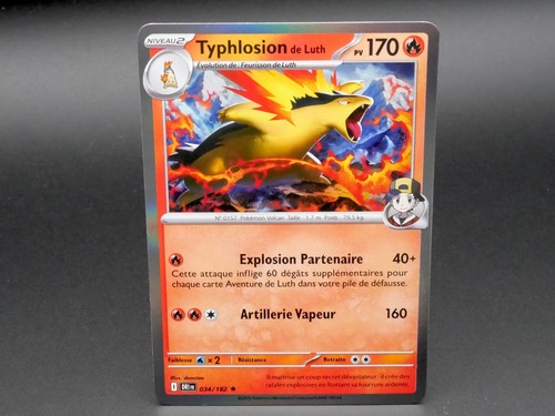 Carte pokémon typhlosion - typhlosion, de