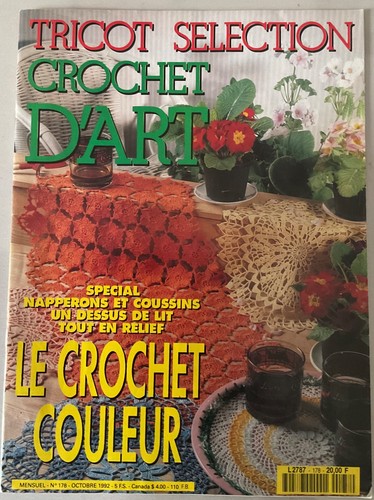 Vintage crochet art en - vintage., d’art