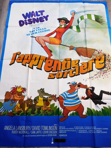 Apprentie sorciere affiche - l'apprentie,