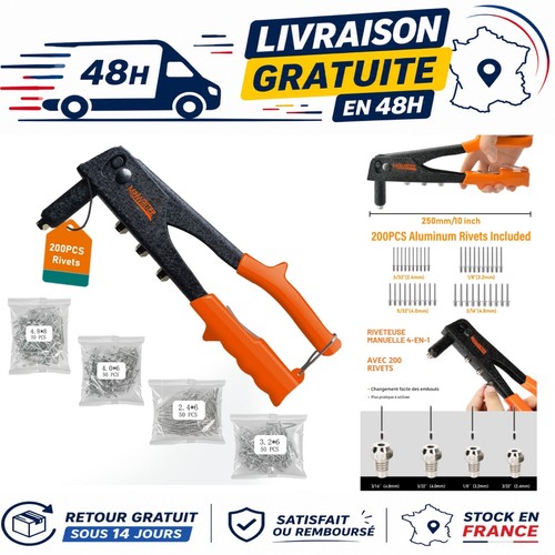 Pince rivets 1 avec - 1,