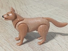 PLAYMOBIL FIGURINE BERGER ALLEMAND MAISON JARDIN PARC BELEN FERME CHIOTS CC