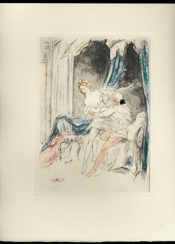 Louis icart eau forte - ❤️, eau-forte