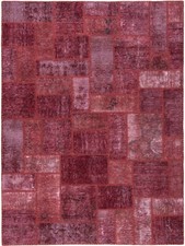 Tapis Persan En Patchwork Fait