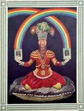 Leonetto Cappiello: coloring leaflet Persian sachet / Guimet factory