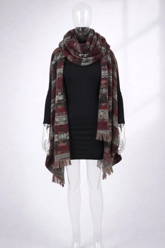 Poncho écharpe cape - Écharpe,