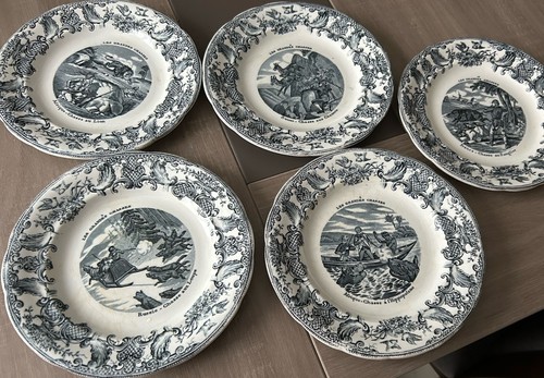 Série assiettes - de, 5