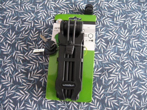 Anti vol pliant clé 80cm - anti,