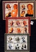 PA MOZAMBIQUE 2002 - MNH - MUSIC - MARILYN MONROE - FAMOUS PEOPLE 