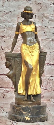 Statue art déco milo - art,