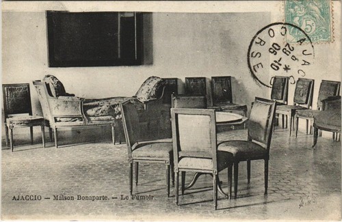 Cpa ajaccio maison bonaparte - ajaccio,