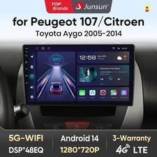 Autoradio Junsun Android 14 – CarPlay & Android Auto Sans Fil – GPS, Bluetooth